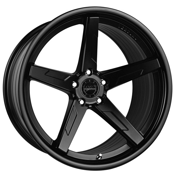 [RF7100E35BLKBINO] Llanta Vertini RFS1.7 Negro Aro Inox Negro (20" 10J ET35 BLANK taladro a medida CB73.1)