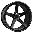 Llanta Vertini RFS1.7 Negro Aro Inox Negro