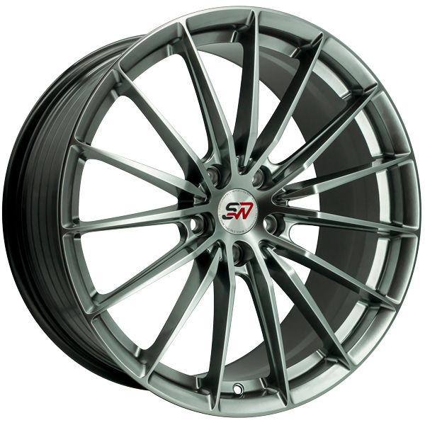 [SW56U858E30BLKHB] Llanta Spacwheels SW56 Hyper Black