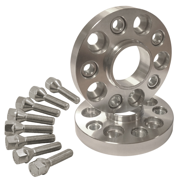[K3S205X20726M450X] Kit separadores doble centraje y doble fijación 20 mm para SUV, 4x4 y furgoneta (D/C D/F 5X120 CB72,6 - BMW X5 - T. CONI. M14X150 K17)